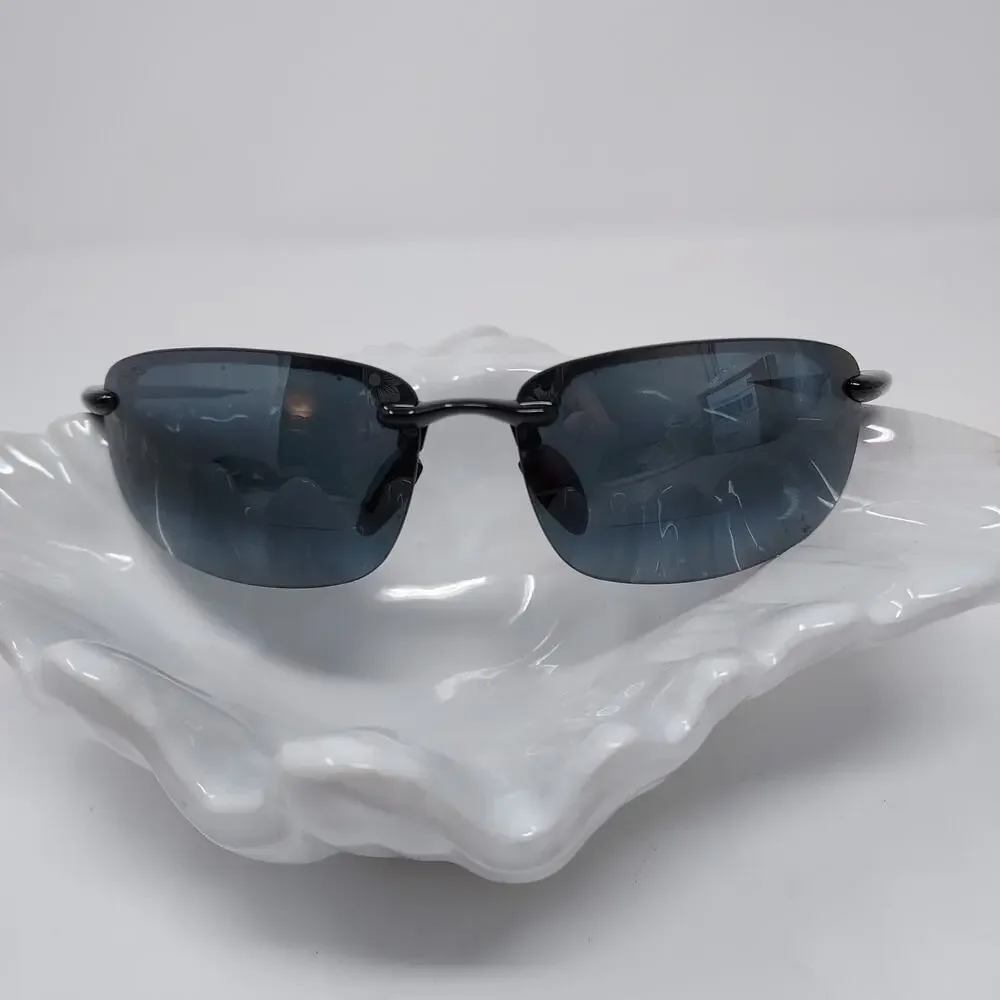 Maui Jim MJ Sport Ho'okipa Beach Reader G-807-02 25 Black 64 17-130 Mag +2.50